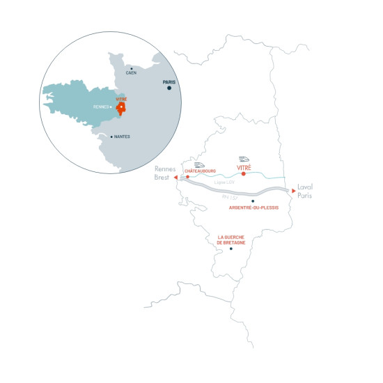 Vitré, ville centre d'un territoire